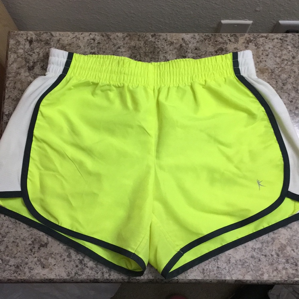Danskin Neon Yellow Shorts
